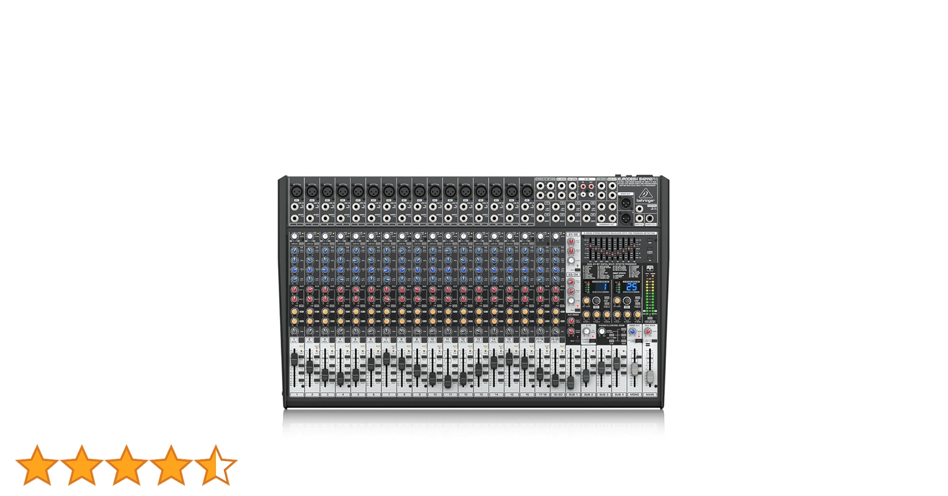 Amazon | Behringer アナログミキサー 24チャンネル4バス エフェクト